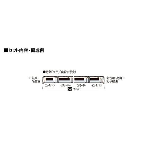 TOMIX Nゲージ JR HC85系ハイブリッド車 試験走行車 セット 98458 鉄道模型 電車 