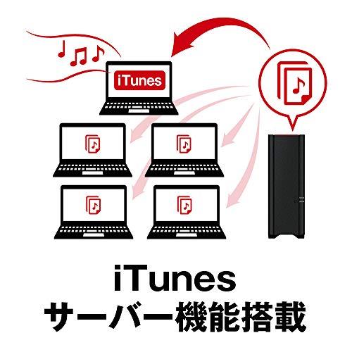 BUFFALO NAS スマホ/タブレット/PC対応 ネットワークHDD 2TB LS210D0201G 【エントリーモデル】 2TB LS210D0201G スマホ