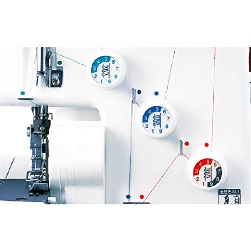 【通常品】 JUKI 1本針3本糸差動送り付きオーバーロックミシンMO-03DN(新型LEDランプ） 【2625163523】(13650円)