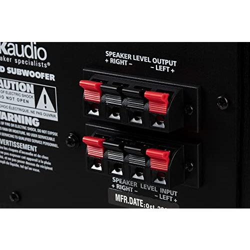 ポークオーディオ POLK AUDIO サブウーファー ブラックアッシュ PSW10 PSW10