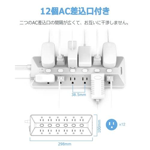 柔らかな質感の 電源タップ スイッチ付き 延長コード 2m usb 柔らかな質感の 電源タップ スイッチ付き 延長コード 2m usb