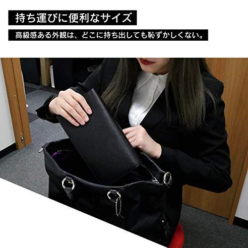 開 KAIUN-DO 印鑑ケース ドマーニ 牛革100% 印鑑まとめて収納可能 印鑑3本＋ゴム印収納 外寸