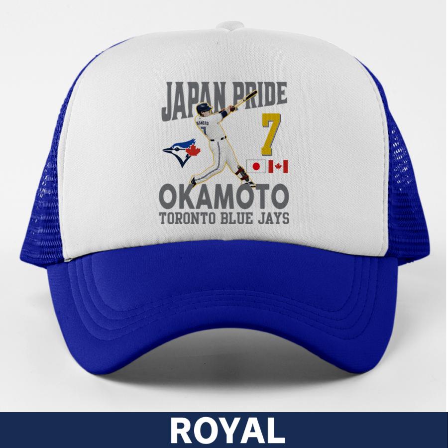 岡本和真 グッズ キャップ ブルージェイズ MLB 応援 入団記念