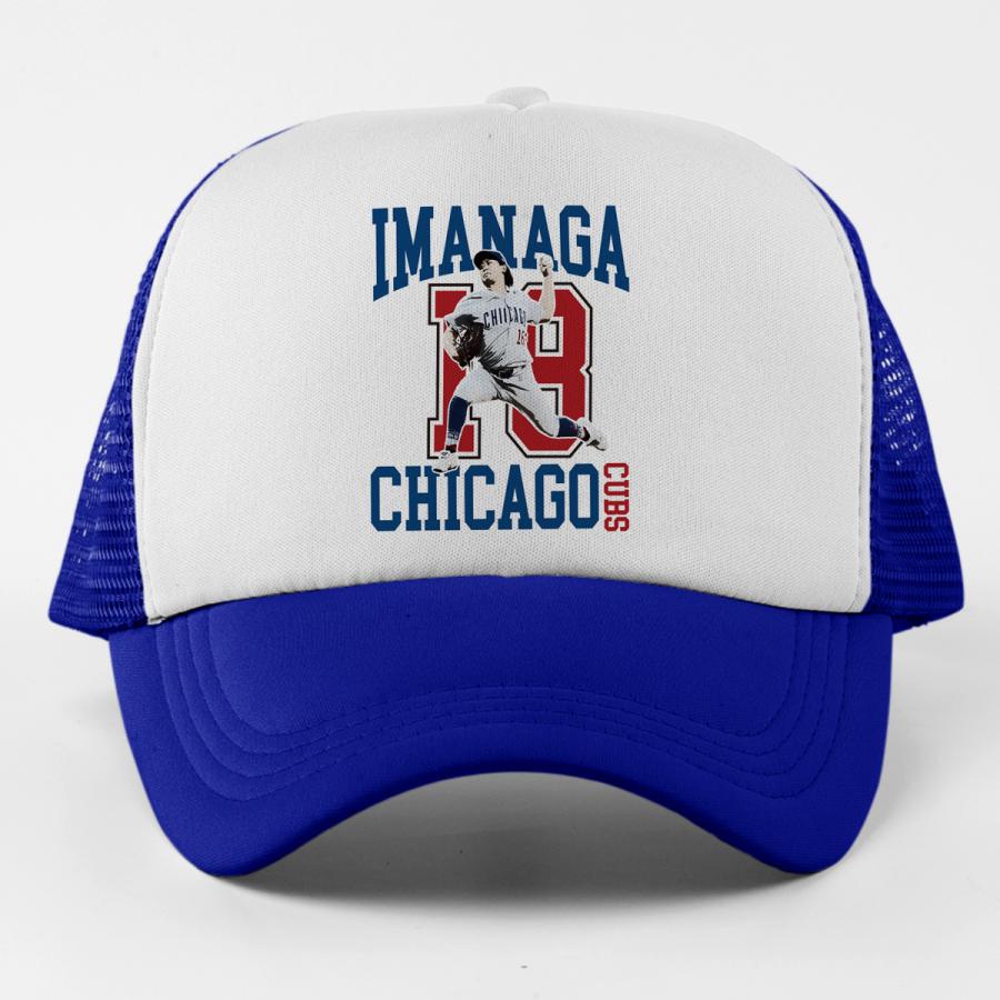 今永昇太 グッズ キャップ 帽子 mlb カブス メンズ メッシュ