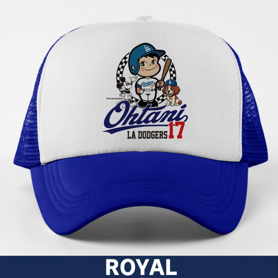 大谷翔平 グッズ キャップ 帽子 メンズ ドジャース MLB ミッキー風