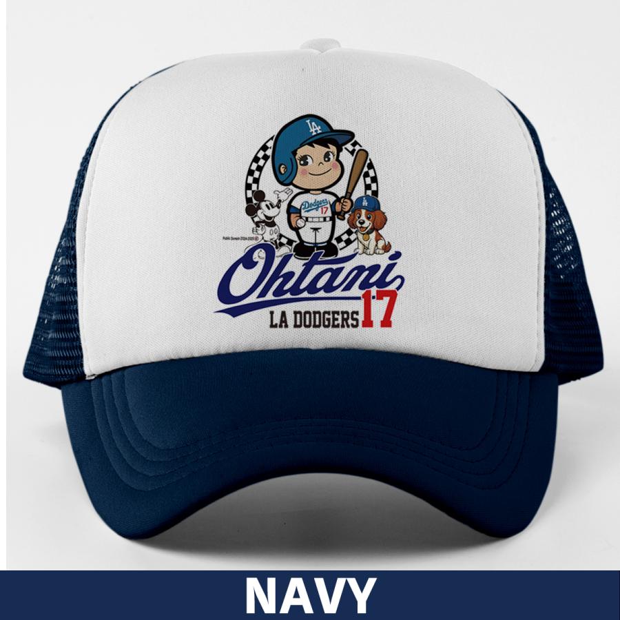 大谷翔平 グッズ キャップ 帽子 メンズ ドジャース MLB ミッキー風