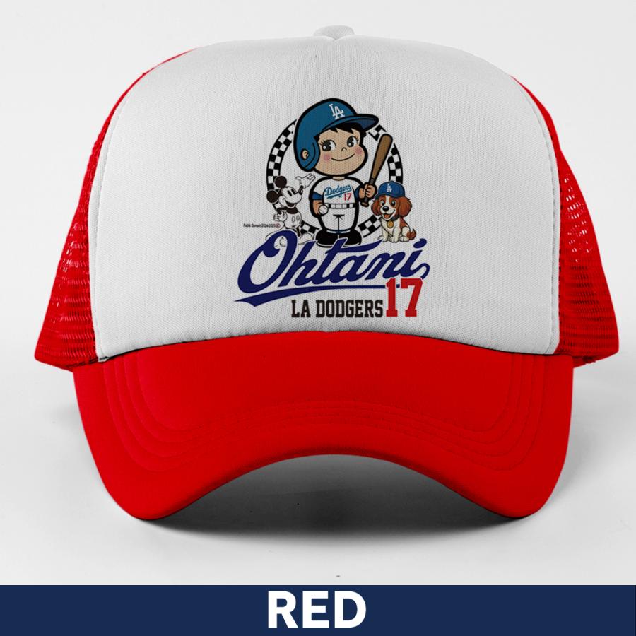 大谷翔平 グッズ キャップ 帽子 メンズ ドジャース MLB ミッキー風