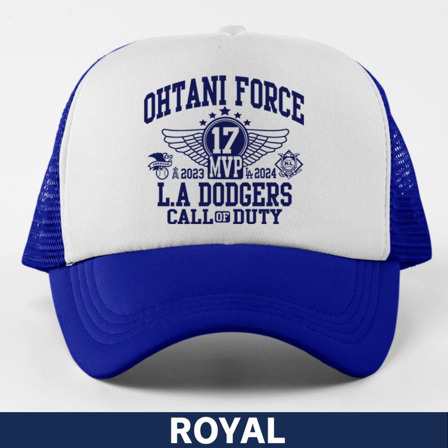 【カスタム新品未使用】ドジャース47 大谷翔平選手　デコピン　帽子 NEW ERA MLB 大谷翔平 ドジャース キャップ 【現地買付カスタム