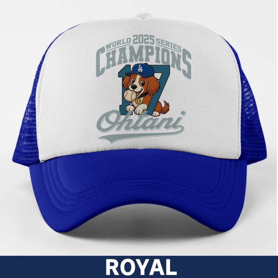 デコピン大谷選手サイン刺繍入り ドジャース ワールドシリーズ優勝記念