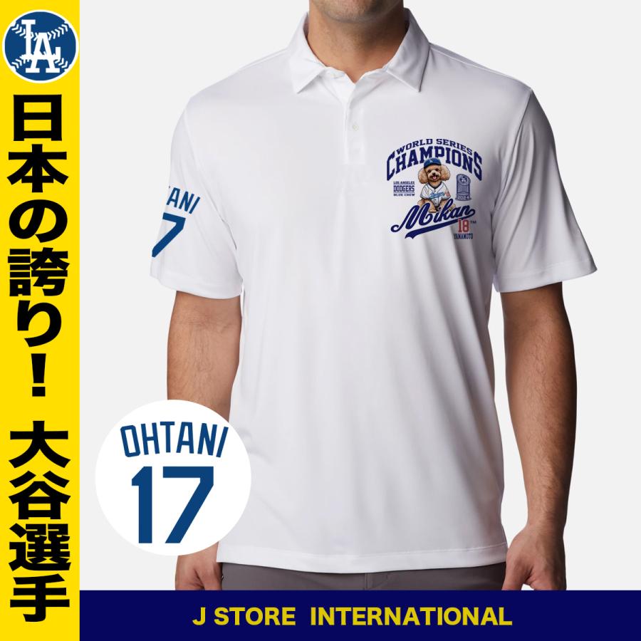 ドジャース 2024ワールドシリーズチャンピオン ポロシャツ 大谷翔平 ポロシャツ 大谷グッズ ワールドシリーズ ドジャース MLB