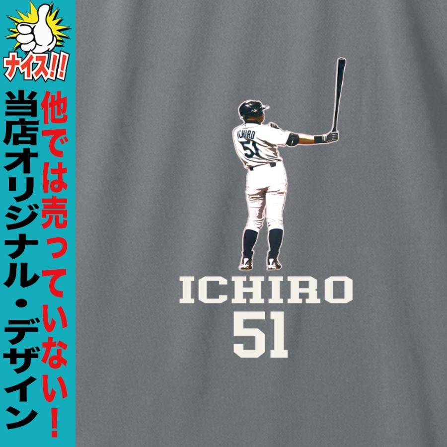 イチロー グッズ tシャツ イチローグッズ MLB マリナーズ 大きいサイズ