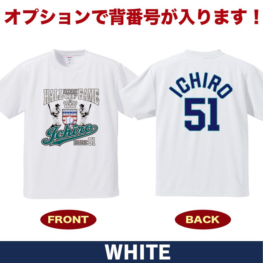 イチロー tシャツ グッズ MLB マリナーズ 大きいサイズ 5l ドライ 殿堂