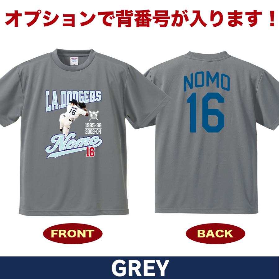 ドジャース グッズ 野茂 tシャツ 野茂英雄 MLB メンズ 子供 ドジャース グッズ 野茂 tシャツ 野茂英雄 MLB メンズ 子供