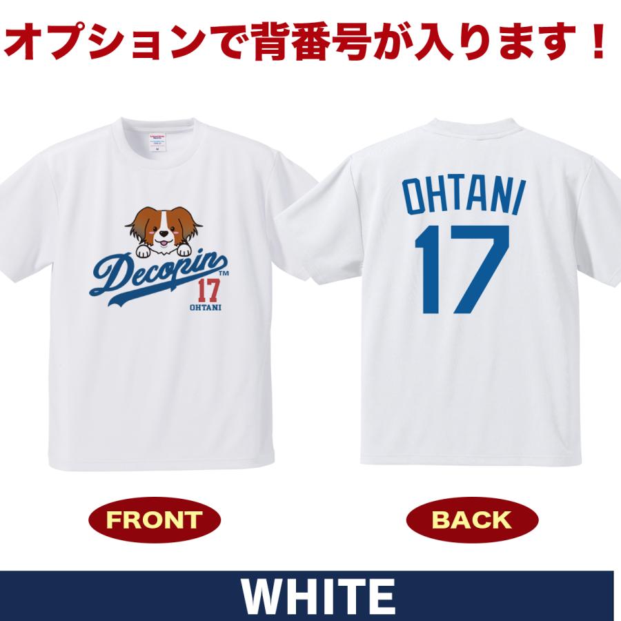 大谷翔平 デコピン Tシャツ MLB ドジャース オリジナルプリント 大谷翔平 デコピン Tシャツ MLB ドジャース オリジナルプリント