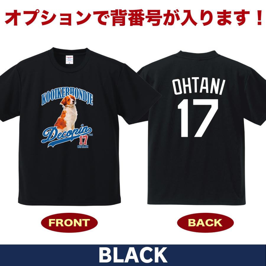 大谷翔平 デコピン Tシャツ MLB ドジャース オリジナルプリント 大谷翔平 デコピン Tシャツ MLB ドジャース オリジナルプリント