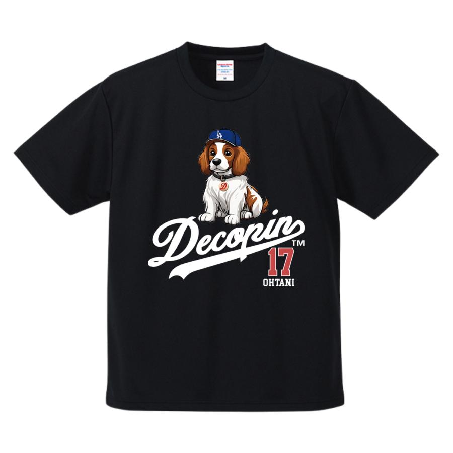 大谷翔平 デコピン Tシャツ MLB ドジャース オリジナルプリント 大谷翔平 デコピン Tシャツ MLB ドジャース オリジナルプリント