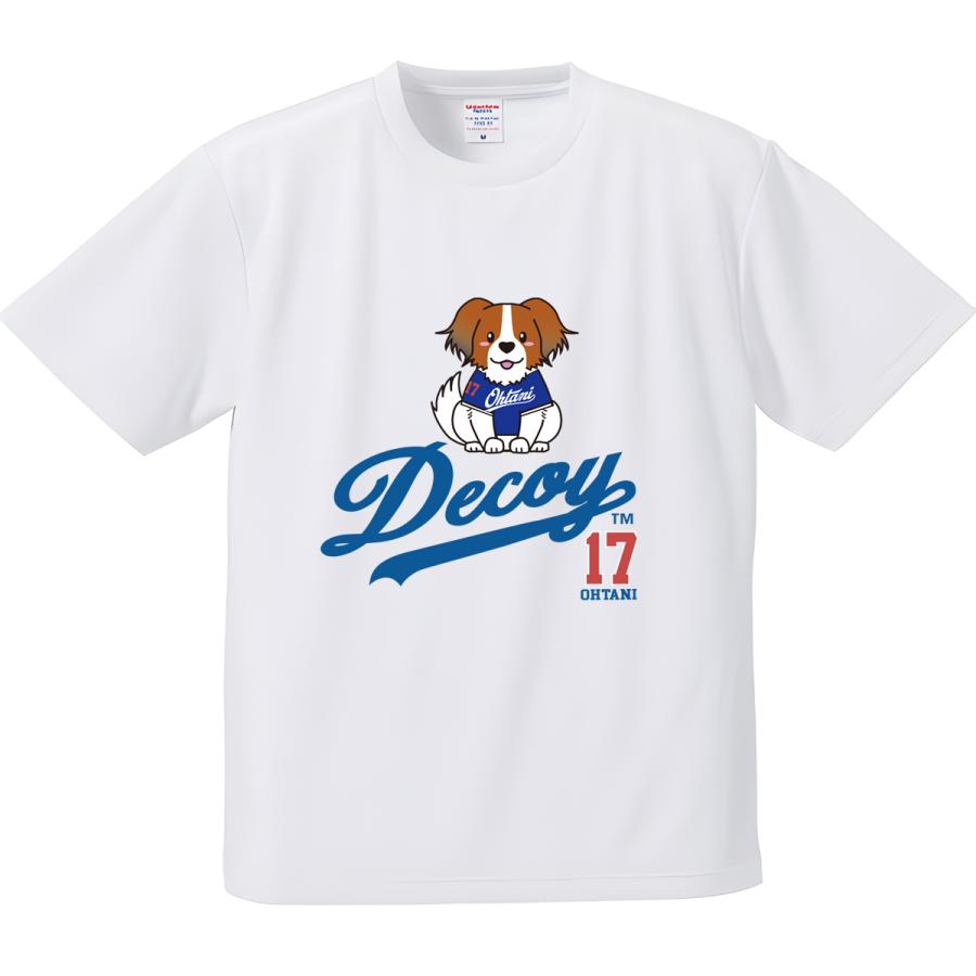 大谷翔平 デコピン Tシャツ MLB ドジャース オリジナルプリント 大谷翔平 デコピン Tシャツ MLB ドジャース オリジナルプリント