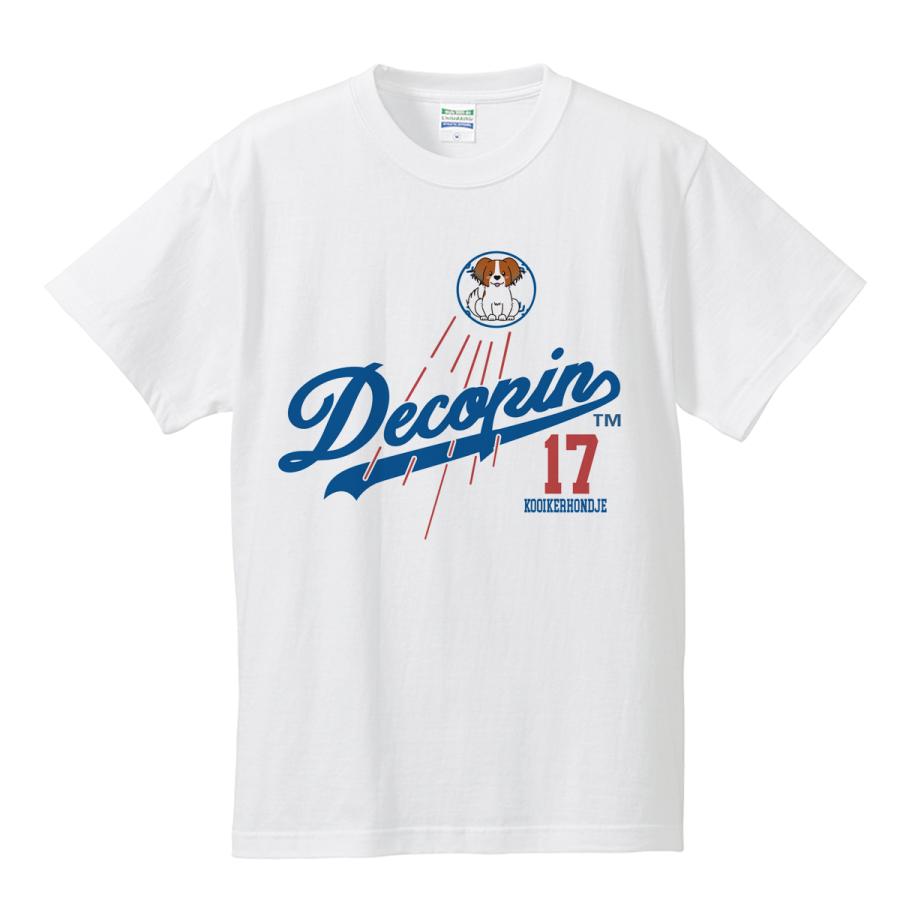 大谷翔平 デコピン Tシャツ MLB ドジャース オリジナルプリント 大谷翔平 デコピン Tシャツ MLB ドジャース オリジナルプリント