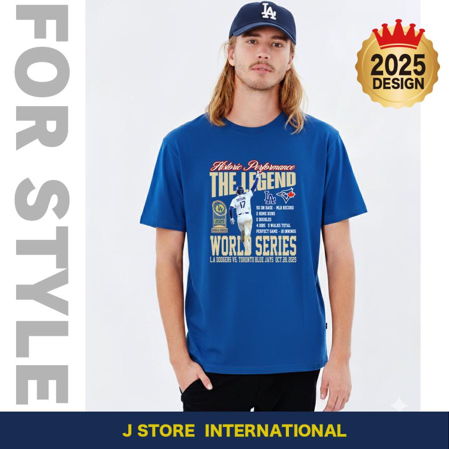 大谷翔平 グッズ Tシャツ 2025 MVP 記念 ドジャース ワールドシリーズ