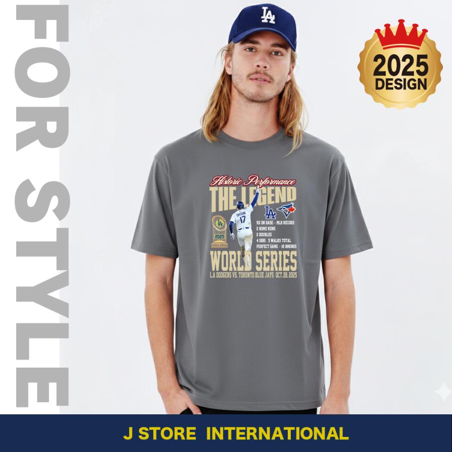 大谷翔平 グッズ Tシャツ 2025 MVP 記念 ドジャース ワールドシリーズ