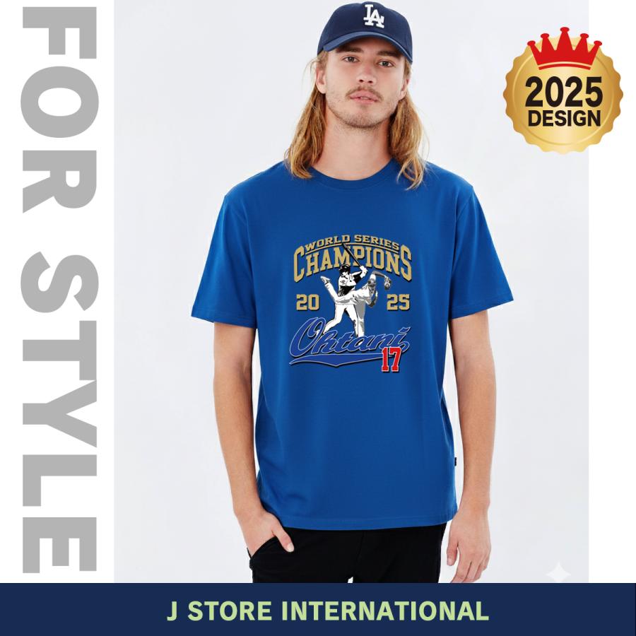 大谷翔平 グッズ Tシャツ 2025 MVP 記念 ワールドシリーズ 優勝