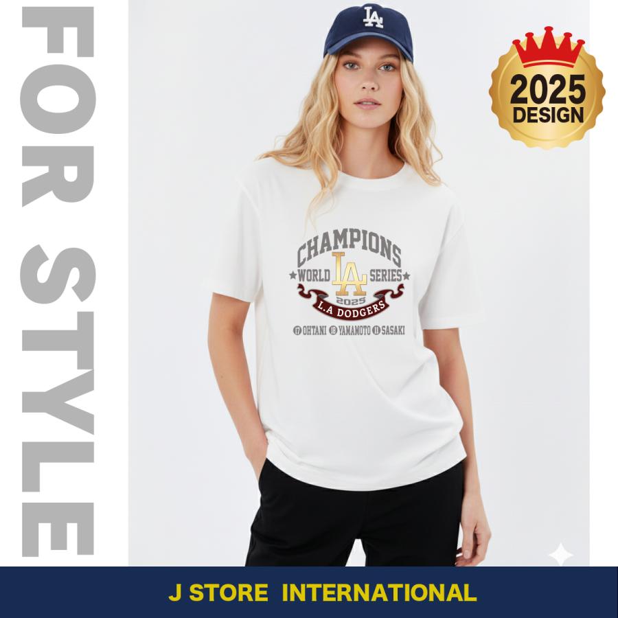 大谷翔平 山本由伸 佐々木朗希 グッズ Tシャツ ドジャース 2025年