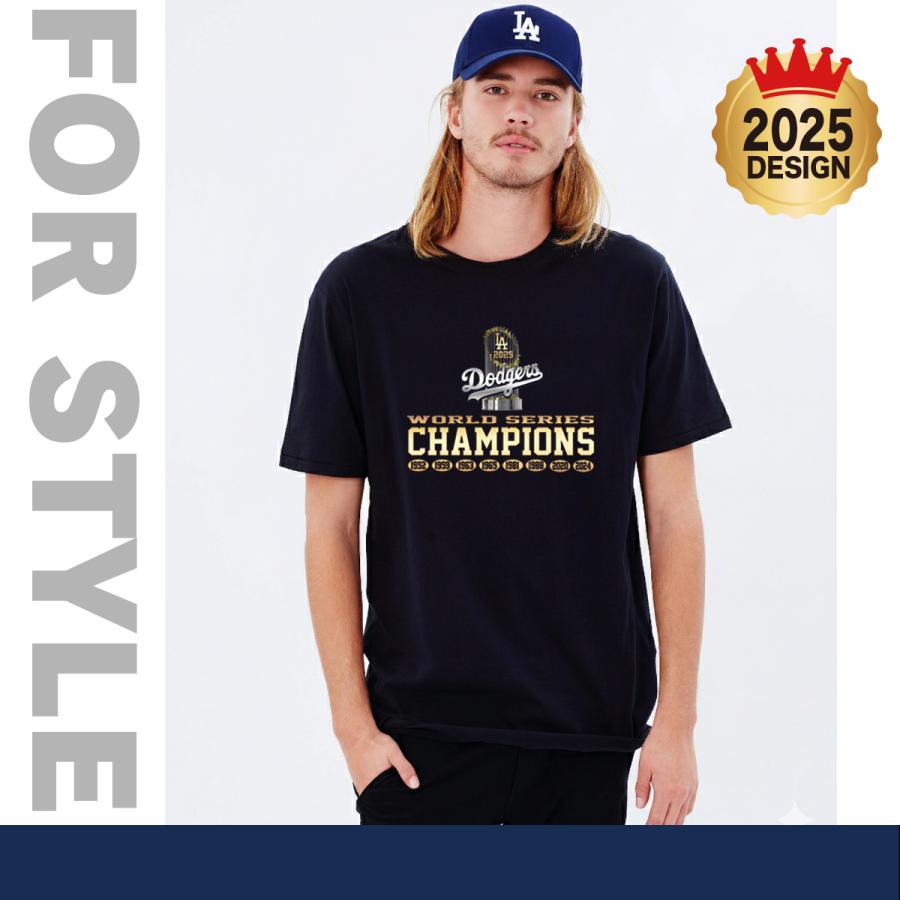 2025ワールドシリーズチャンピオン Tシャツ 黒 mens-nike-black-los-angeles-
