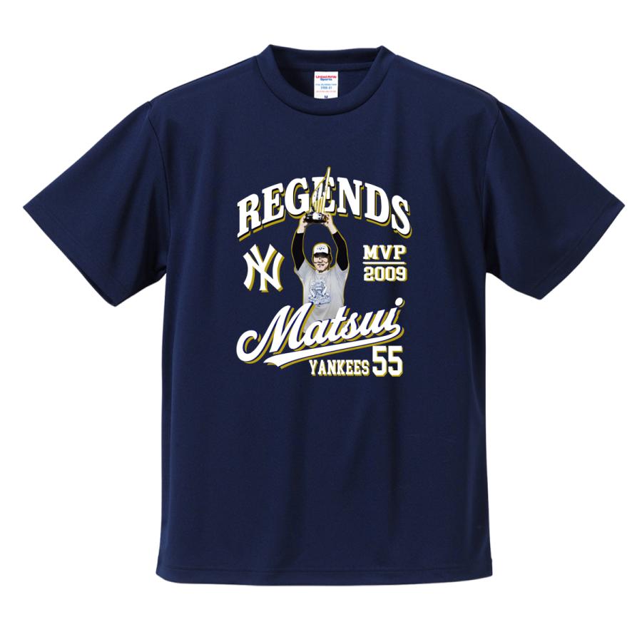 松井秀喜 グッズ Tシャツ ワールドシリーズ MVP 2009 ヤンキース 55
