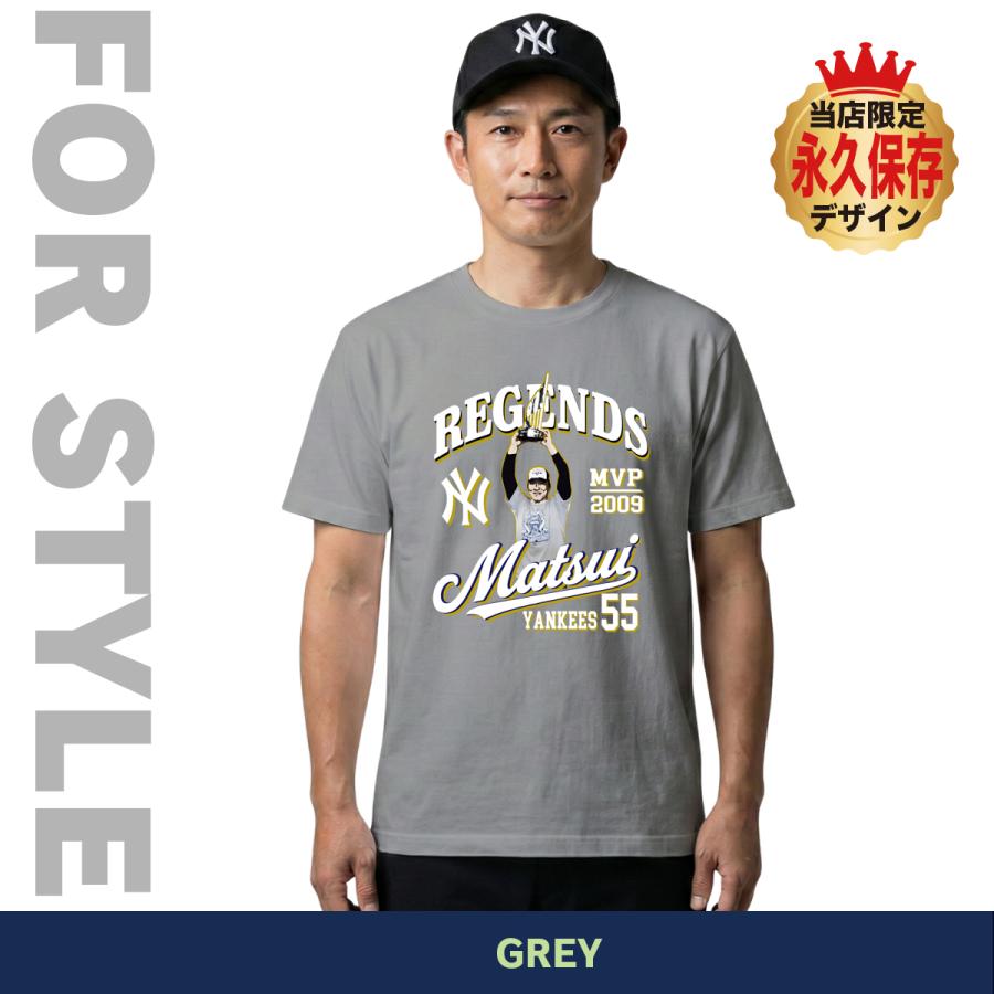 松井秀喜 グッズ Tシャツ ワールドシリーズ MVP 2009 ヤンキース 55