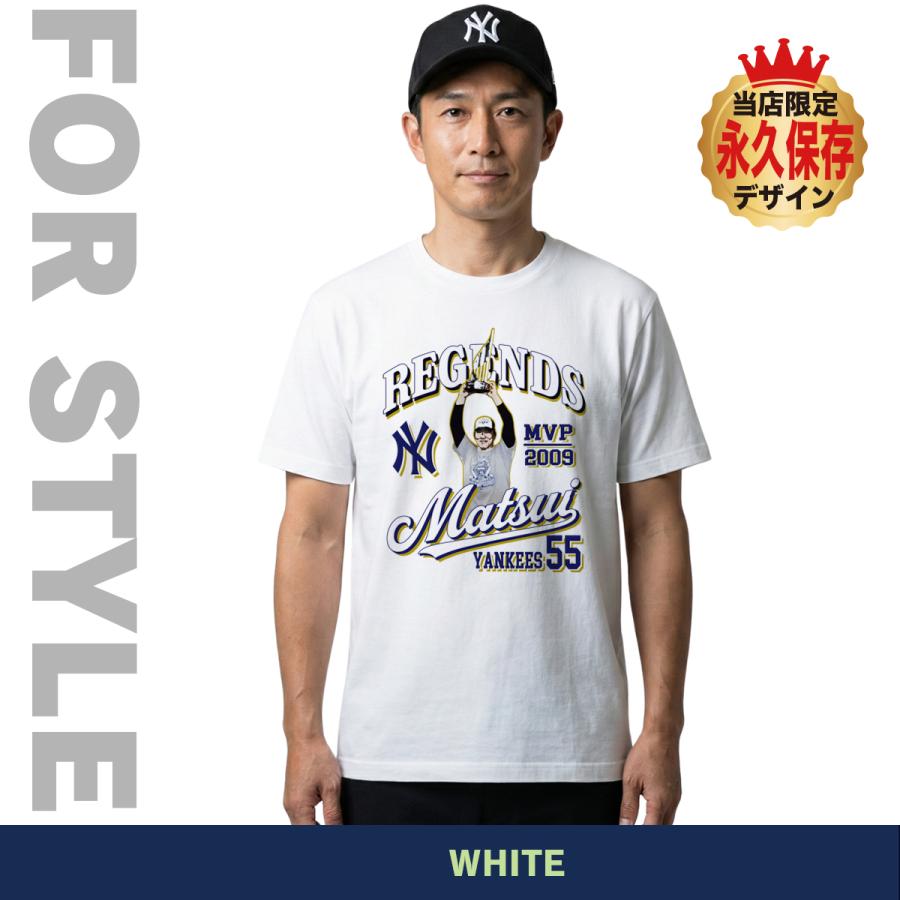 松井秀喜 グッズ Tシャツ ワールドシリーズ MVP 2009 ヤンキース 55