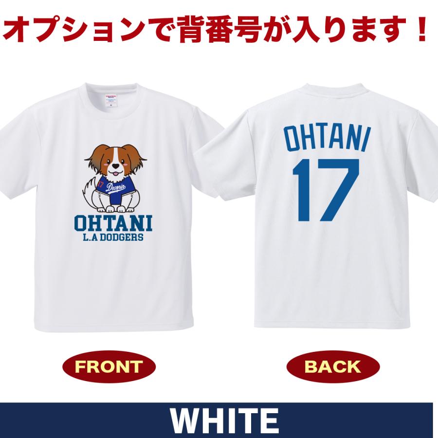 大谷翔平 デコピン Tシャツ MLB ドジャース オリジナルプリント 大谷翔平 デコピン Tシャツ MLB ドジャース オリジナルプリント