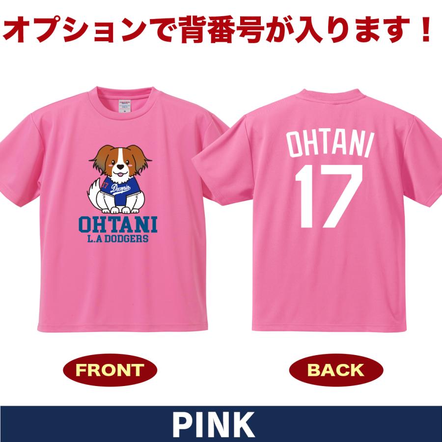 大谷翔平 デコピン Tシャツ MLB ドジャース オリジナルプリント 大谷翔平 デコピン Tシャツ MLB ドジャース オリジナルプリント