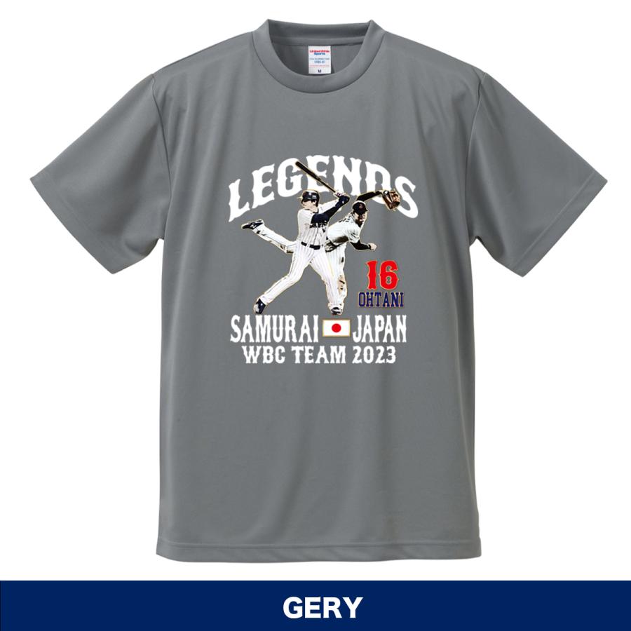 大谷翔平 Tシャツ 2023 WBC 優勝記念 二刀流 侍ジャパン 日本代表 速乾