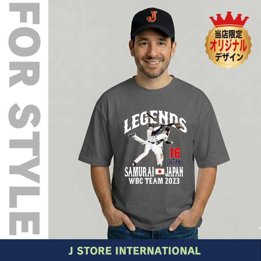 大谷翔平 Tシャツ 2023 WBC 優勝記念 二刀流 侍ジャパン 日本代表 速乾