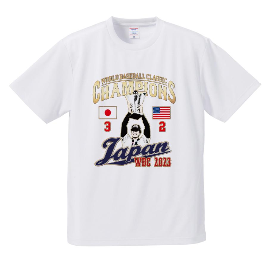 大谷翔平 Tシャツ WBC 2023 優勝記念 侍ジャパン 日本代表 応援 名入れ