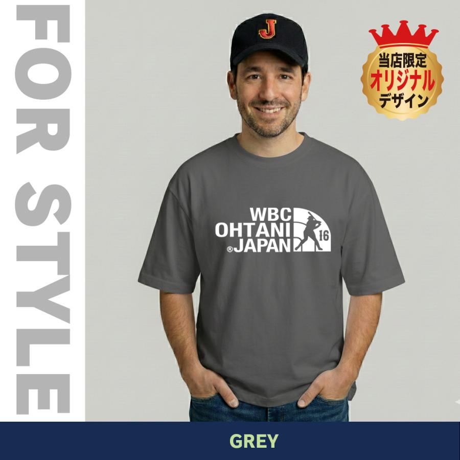 WBC2026 大谷翔平　練習着　Tシャツ グレー 未使用 WBC2026 侍ジャパン メモリアル Tシャツ 日本代表 応援 記念 グッズ