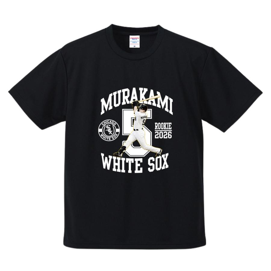 村上宗隆 グッズ Tシャツ MLB ホワイトソックス 入団記念 2026 ロゴ