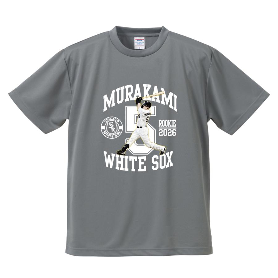 村上宗隆 ヤクルト グッズ Tシャツ MLB ホワイトソックス 入団記念