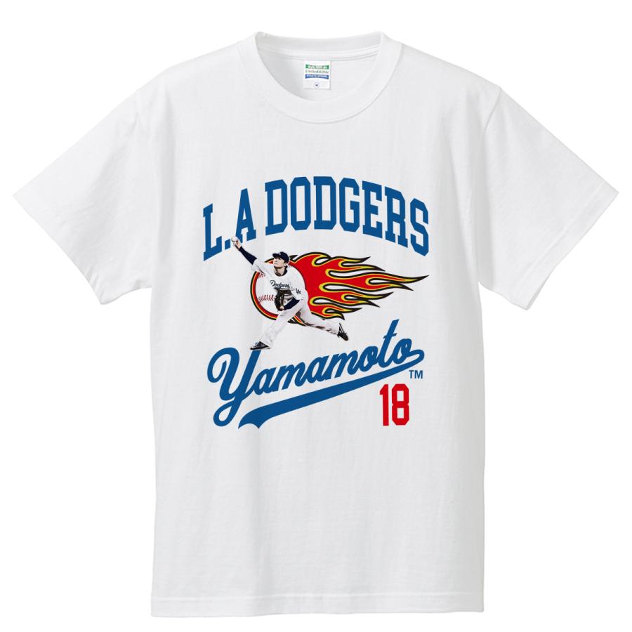山本由伸 グッズ tシャツ mlb ドジャース メンズ レディース