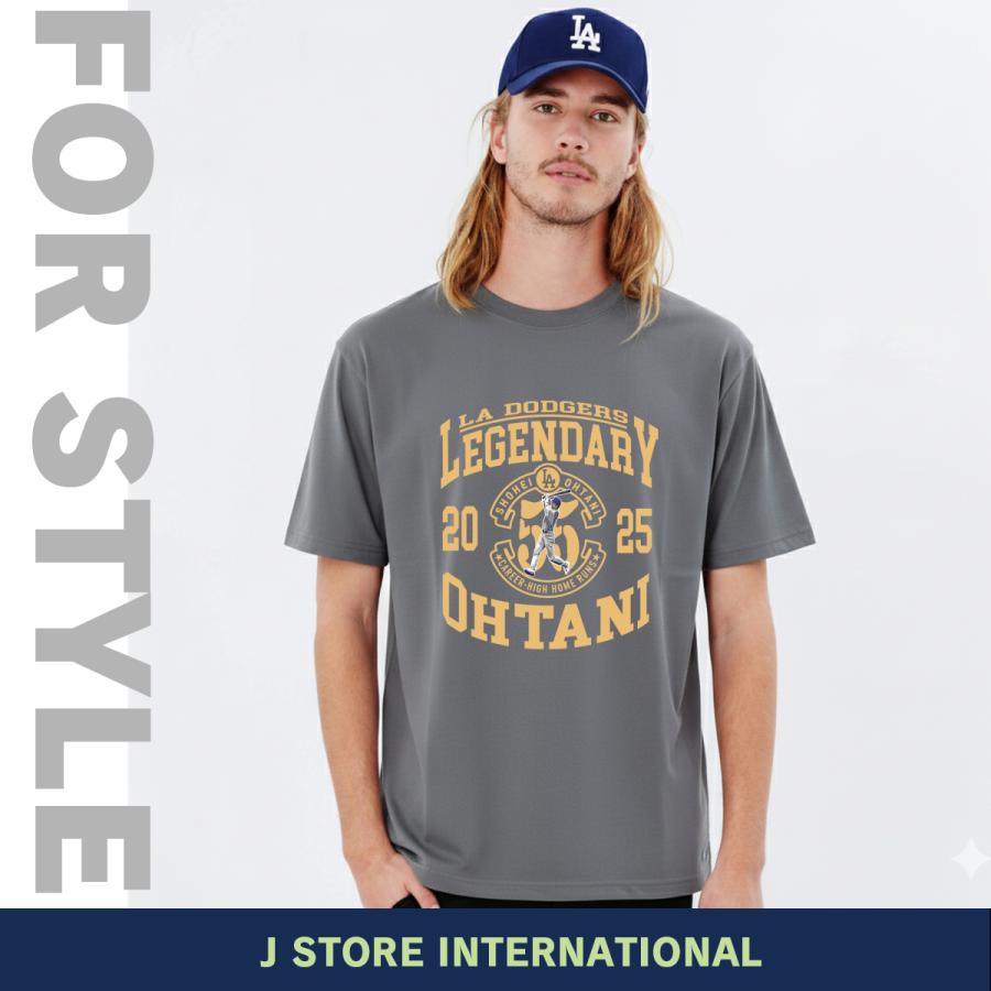 【限定】大谷翔平 54RUNS 54ホームラン Tシャツ Lサイズ 大谷翔平 グッズ Tシャツ ドジャース 応援 55号 ホームラン 記念