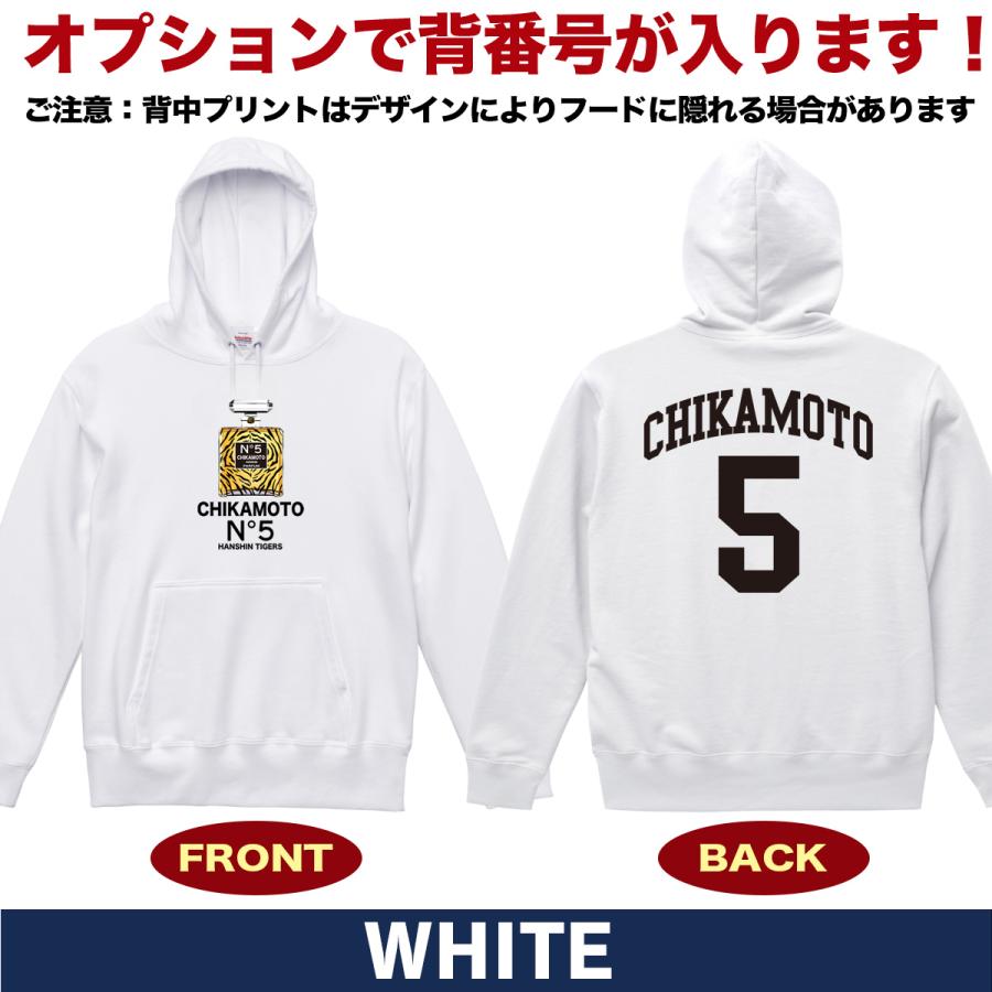 阪神タイガース グッズ パーカー 名入れ 背番号 近本光司 香水ボトル