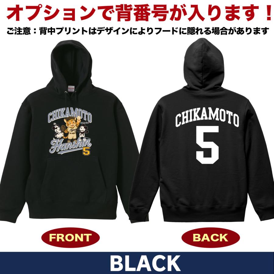 阪神タイガース グッズ パーカー 応援 近本光司 ユニフォーム風