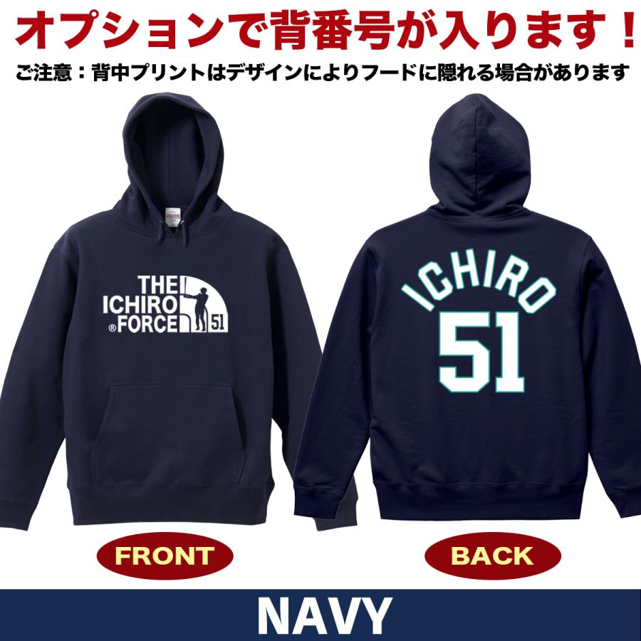 イチロー グッズ パーカー トレーナー イチローグッズ MLB マリナーズ