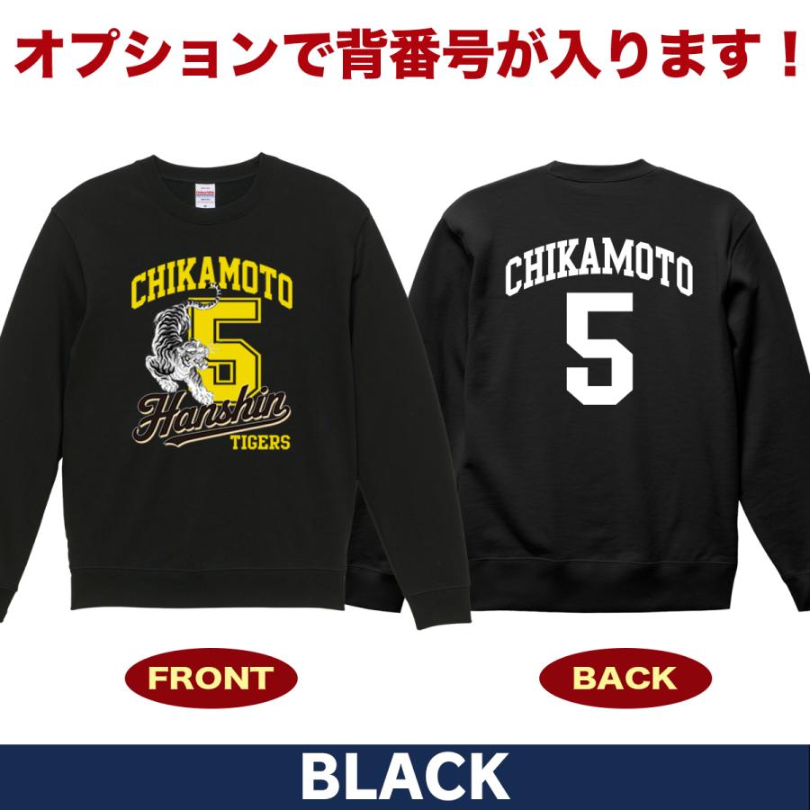 阪神タイガース グッズ トレーナー 応援 近本光司 ユニフォーム風 優勝