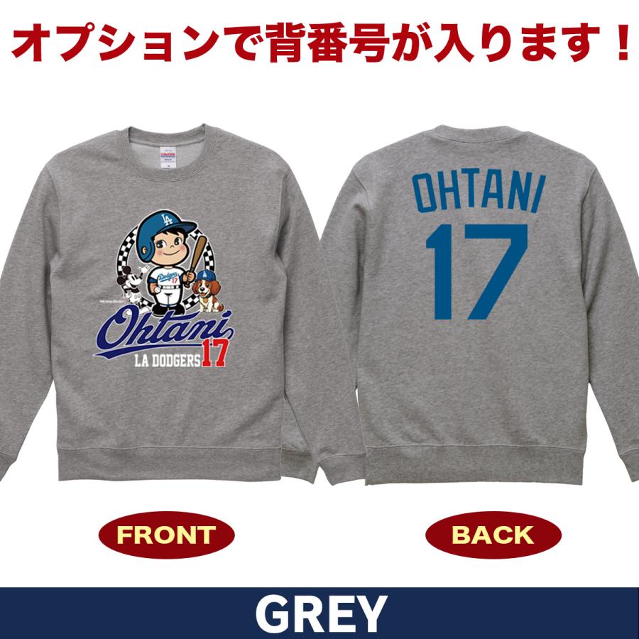 大谷翔平 グッズ トレーナー スウェット メンズ ドジャース MLB 大きい