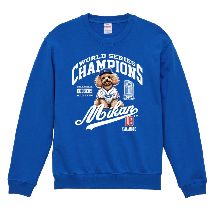 山本由伸 グッズ トレーナー スウェット メンズ mlb ドジャース 大きい