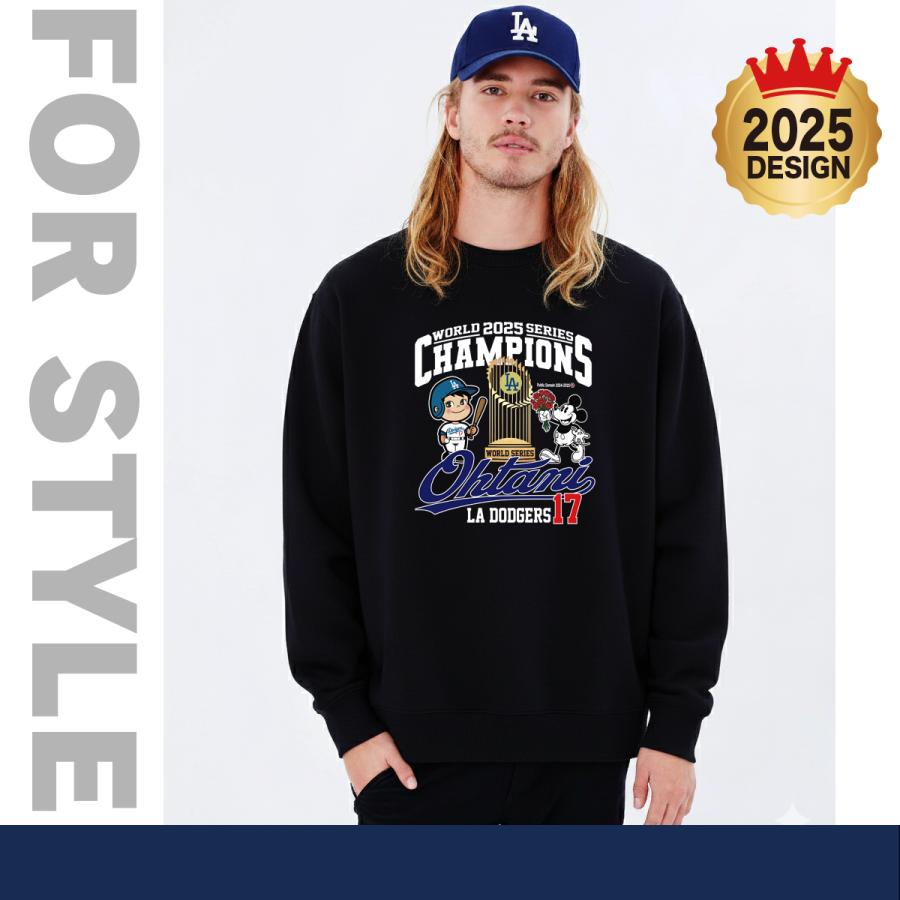 大谷翔平 グッズ トレーナー スウェット 2025 MVP 記念 ワールド