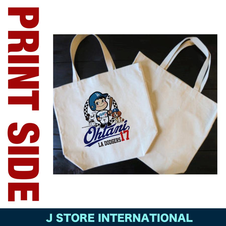 大谷翔平 グッズ トートバッグ デコピン ドジャース メンズ レディース