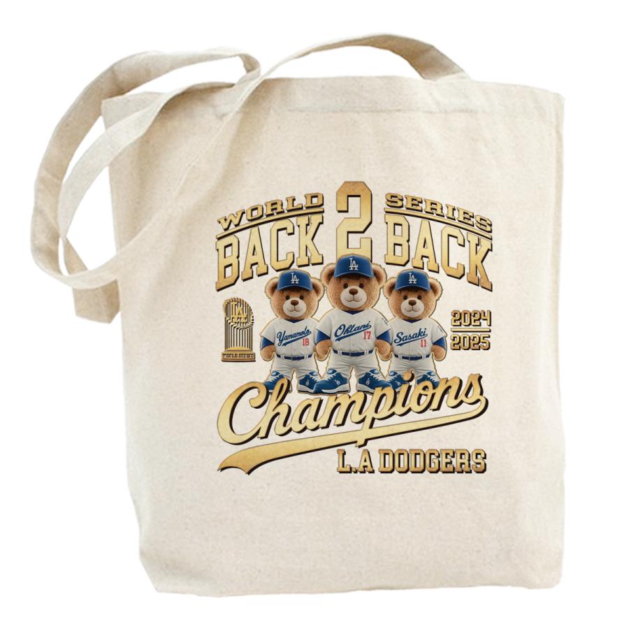 大谷翔平 山本由伸 佐々木朗希 グッズ トートバッグ ドジャース 2025