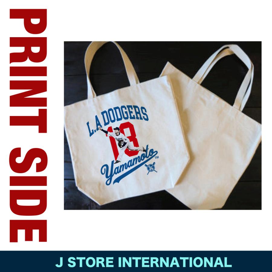 山本由伸 グッズ トートバッグ mlb ドジャース メンズ